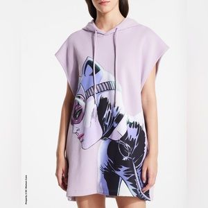 Oversize Sleeveless Catwoman Hoodie
